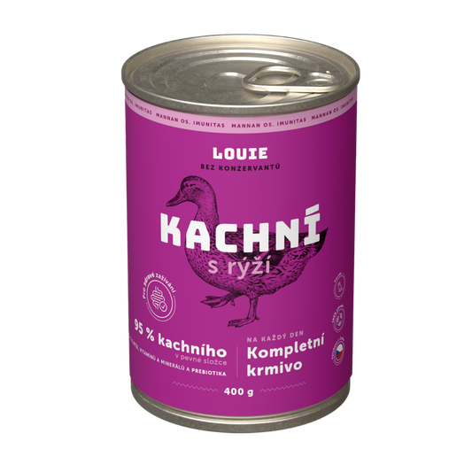 Kačacie s ryžou 400g 