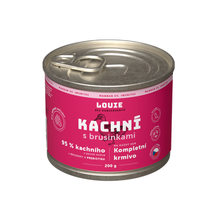 Kachní s brusinkami a prebiotiky 200g