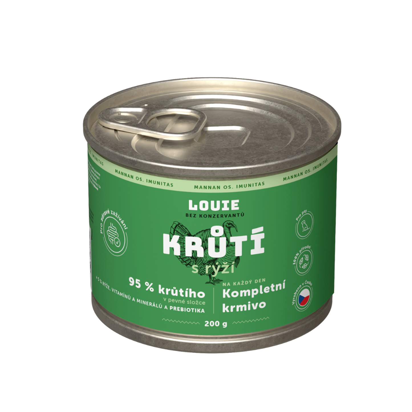 Krůtí s rýží a prebiotiky 200g