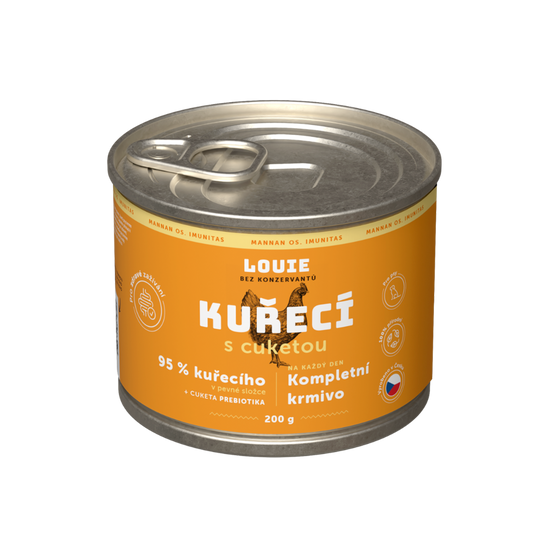 Kuřecí s cuketou a prebiotiky 200g