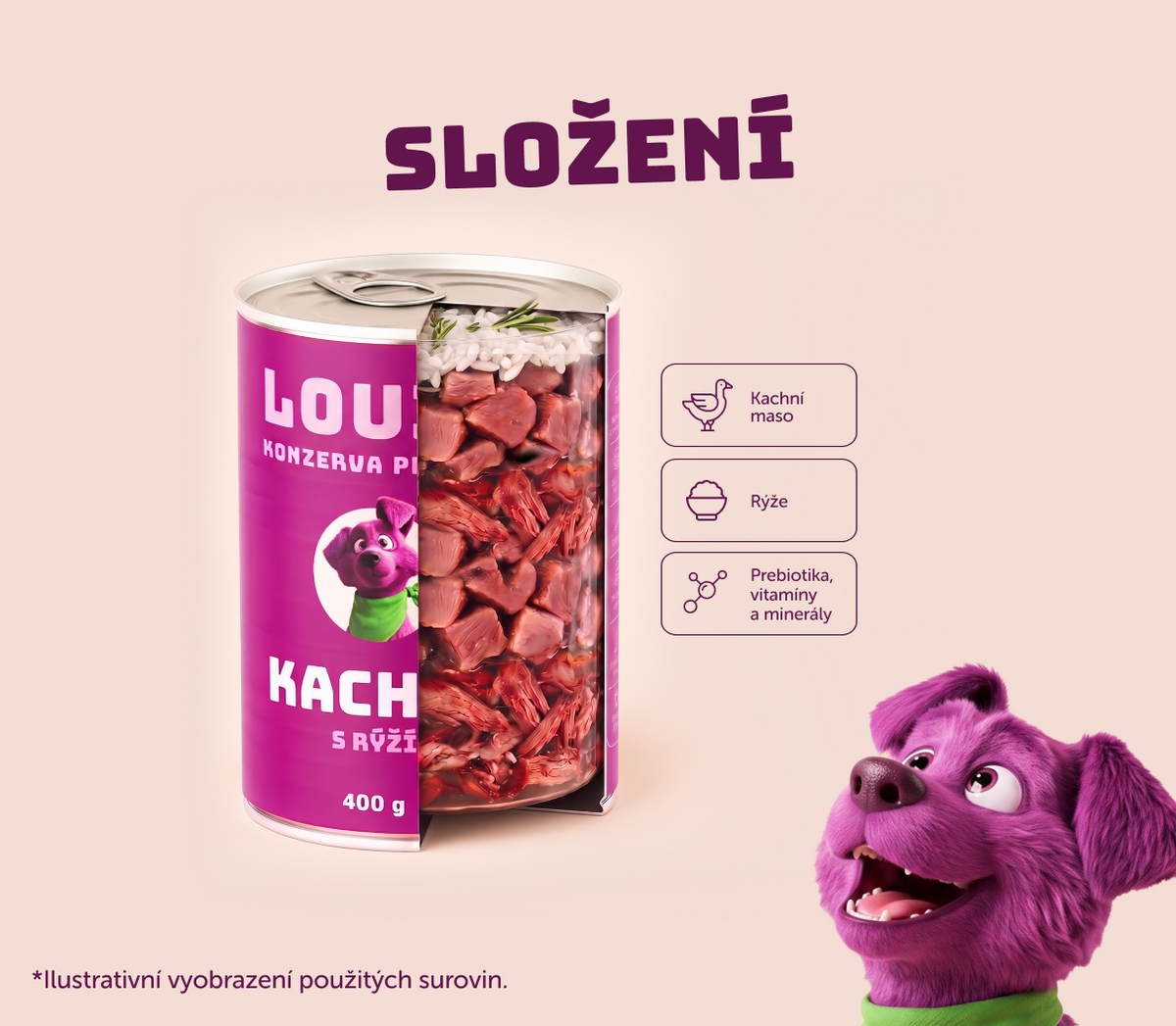 Kachní s rýží | 8 ks | 400g