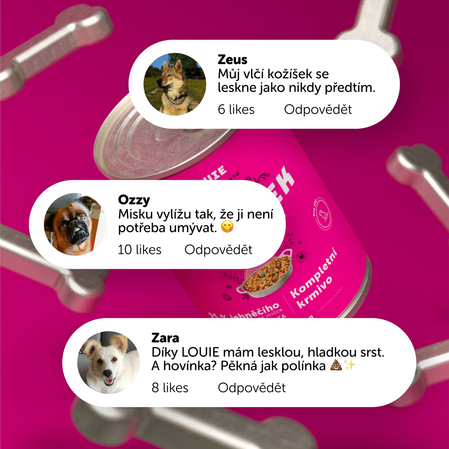 Beránek s nádivkou 400g