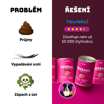 Beránek s nádivkou 400g
