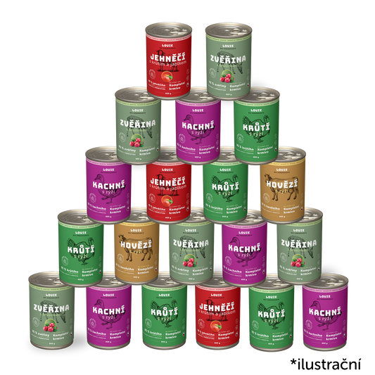 Balíček pro citlivá bříška 20ks - 400g