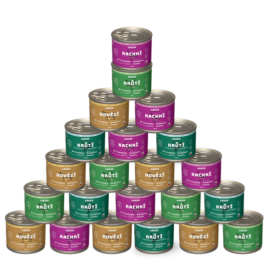 Balíček citlivé bříško 24 ks - 200g