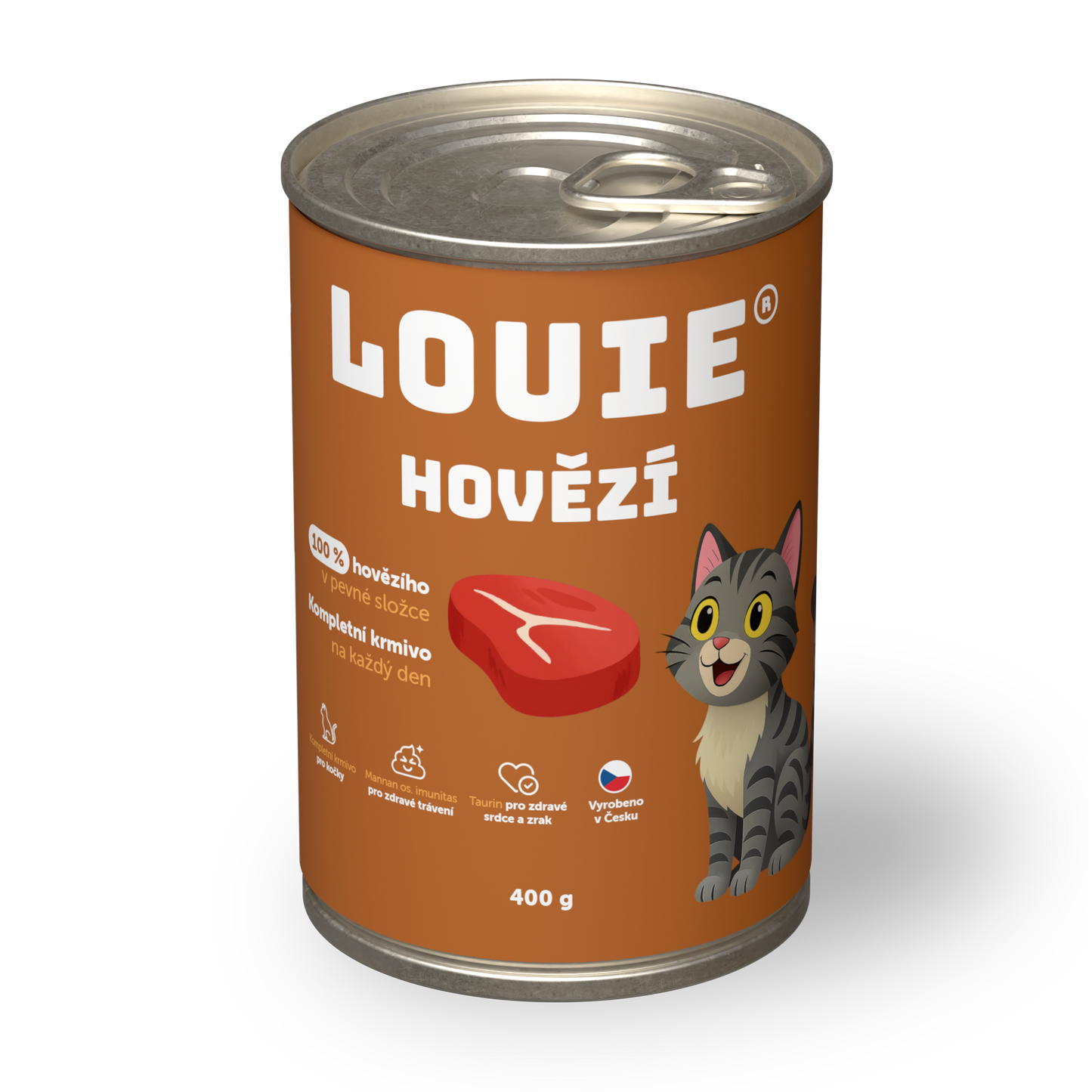 Hovězí s prebiotiky 400g