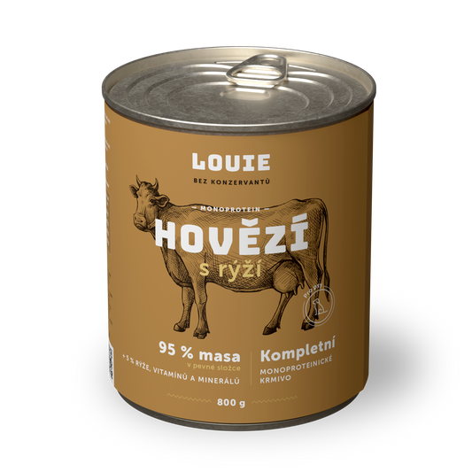 Hovädzie s ryžou 800g