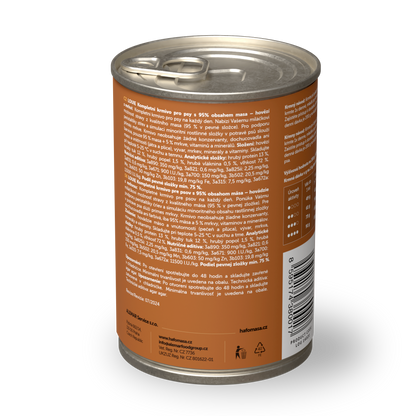 Výhodné balení 8 ks - Hovězí s mrkví 400g