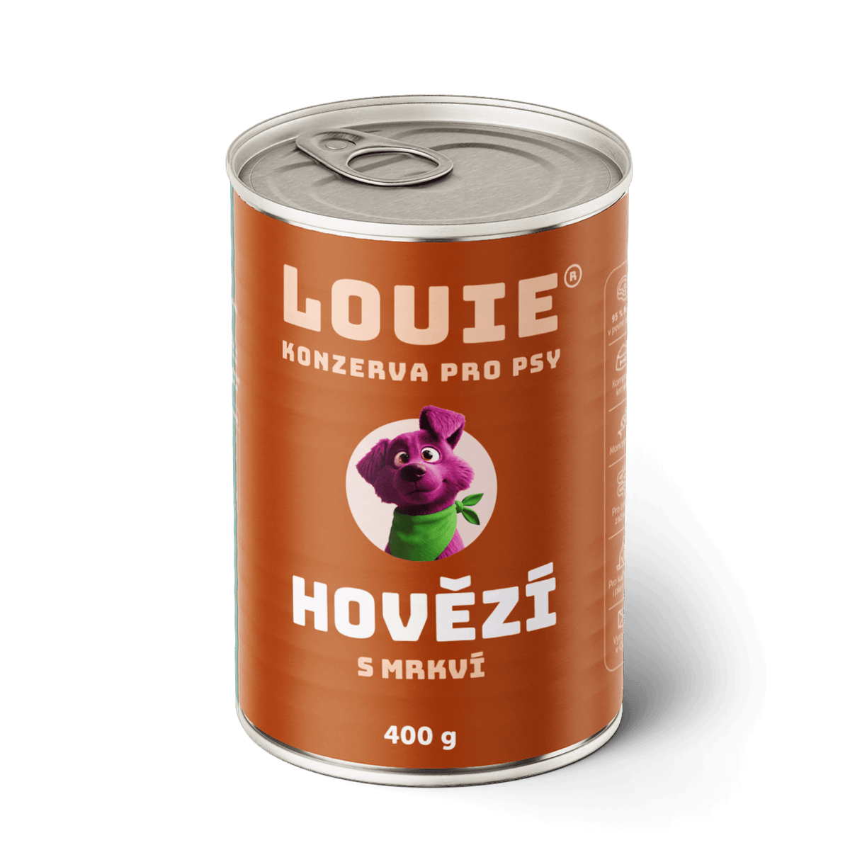 Hovězí s mrkví 400g
