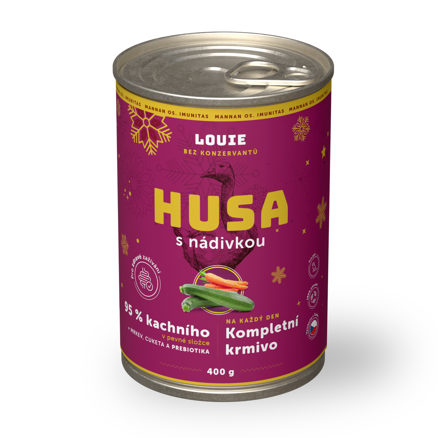 Husa s nádivkou 400g