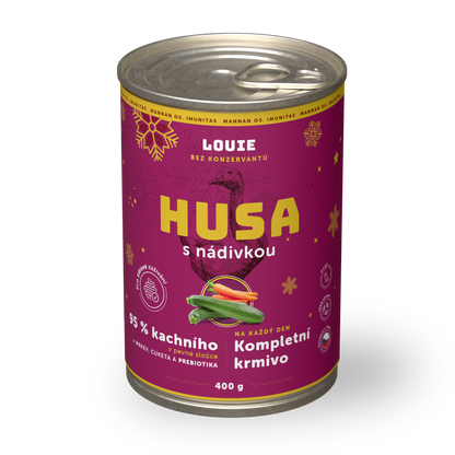 Husa s nádivkou 400g