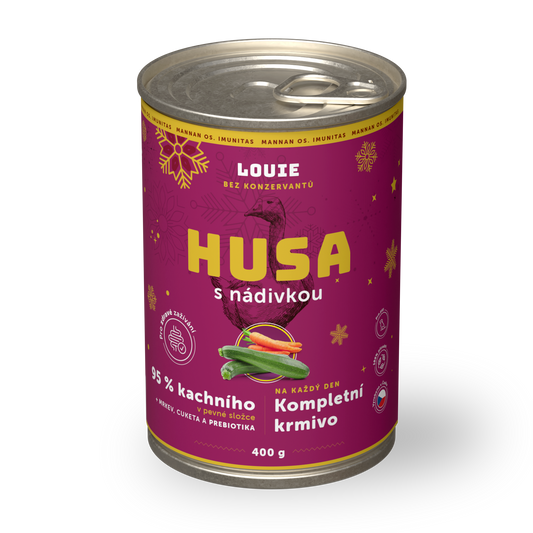 Husa s nádivkou 400g