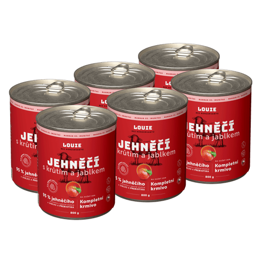 Jehněčí s krůtím, jablkem | 6ks | 800g