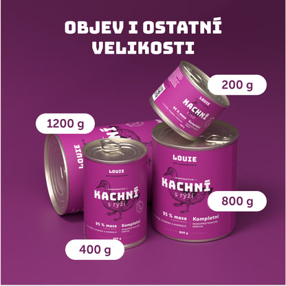 Vorteilspack – 16 x Ente mit Reis 400 g