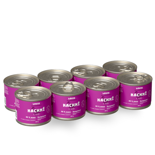 Výhodné balení 8ks - Kachní s rýží 200g