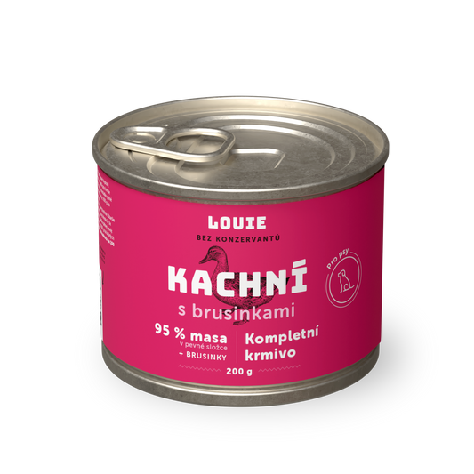 Kachní s brusinkami 200g