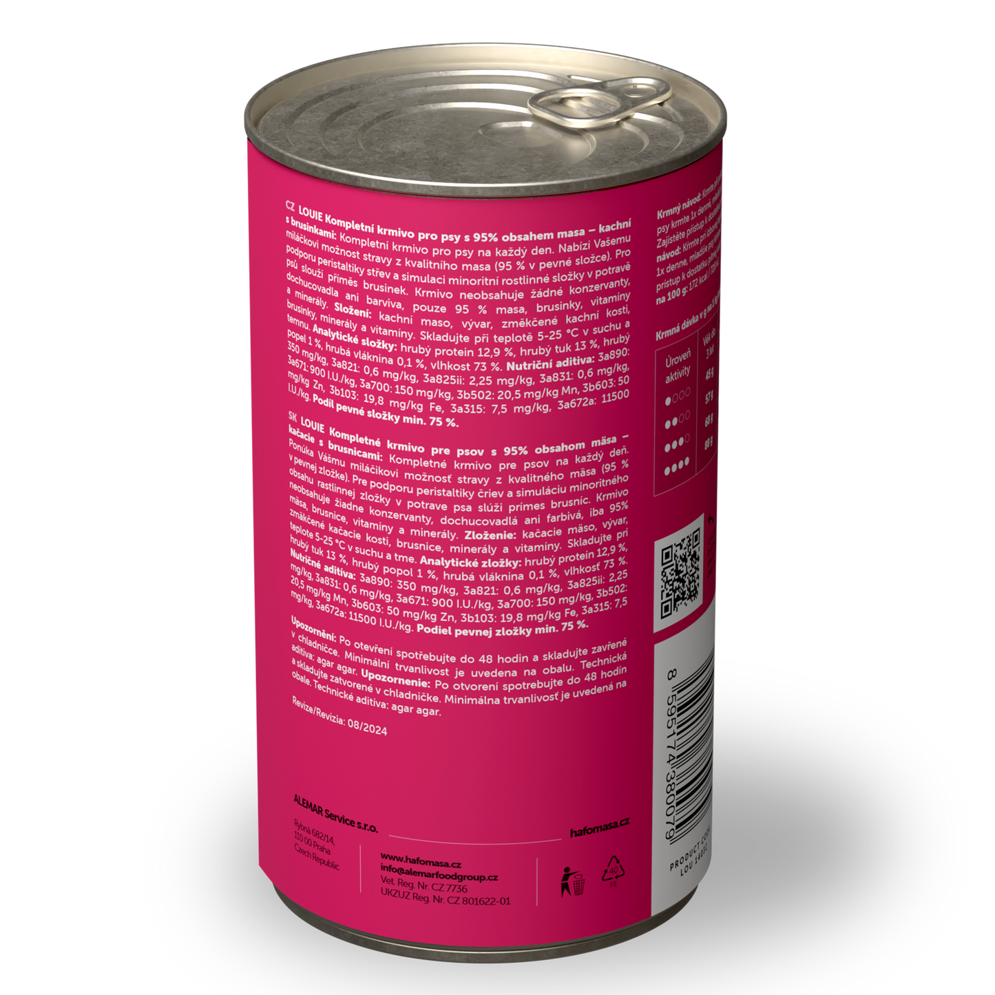 Výhodné balení 12ks - Kachní s brusinkami 1200g