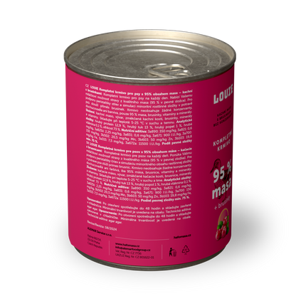 Výhodné balení 6 ks - Kachní s brusinkami 800 g