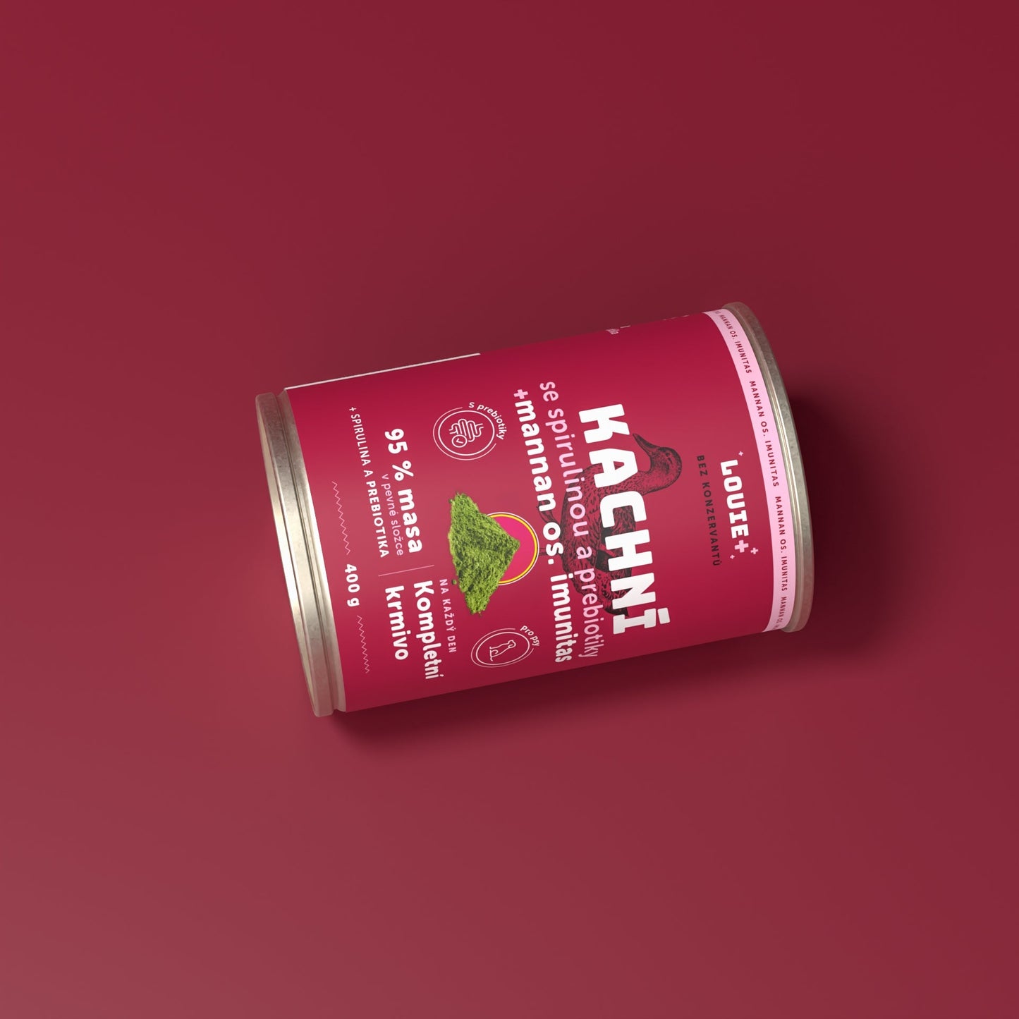 Výhodné balení 16 ks - Kachní se spirulinou a prebiotiky 400 g