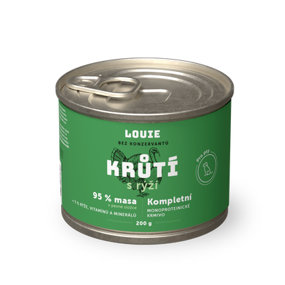 Výhodné balení 8 ks - Krůtí s rýží 200 g