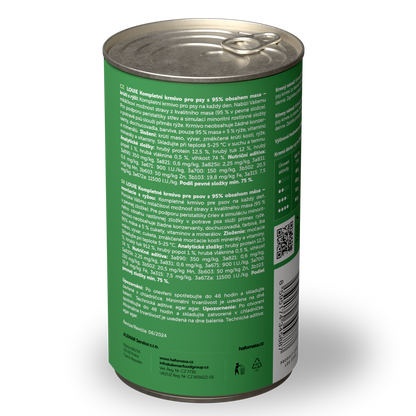 Výhodné balení 12 ks - Krůtí s rýží 1200g