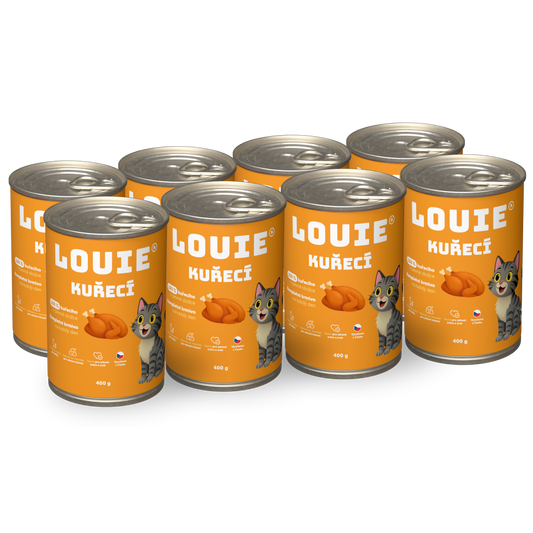 Výhodné balení 8 ks - Kuřecí s prebiotiky 400g