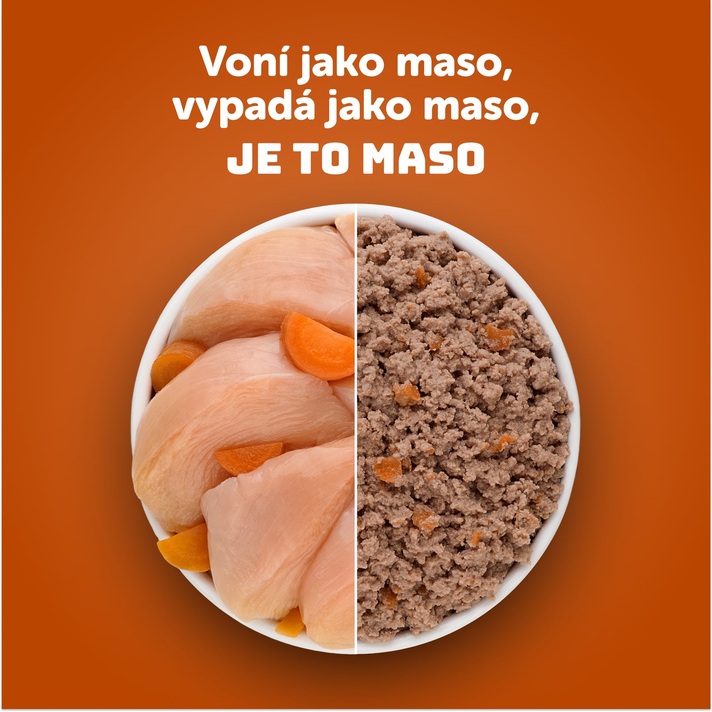 Huhn mit Karotten und Präbiotika 400 g