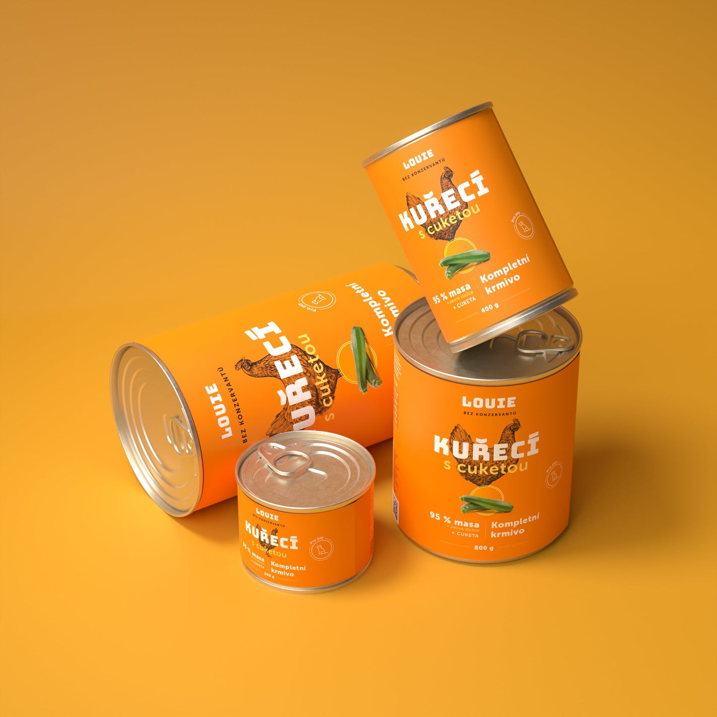 Kuřecí s cuketou 1200 g