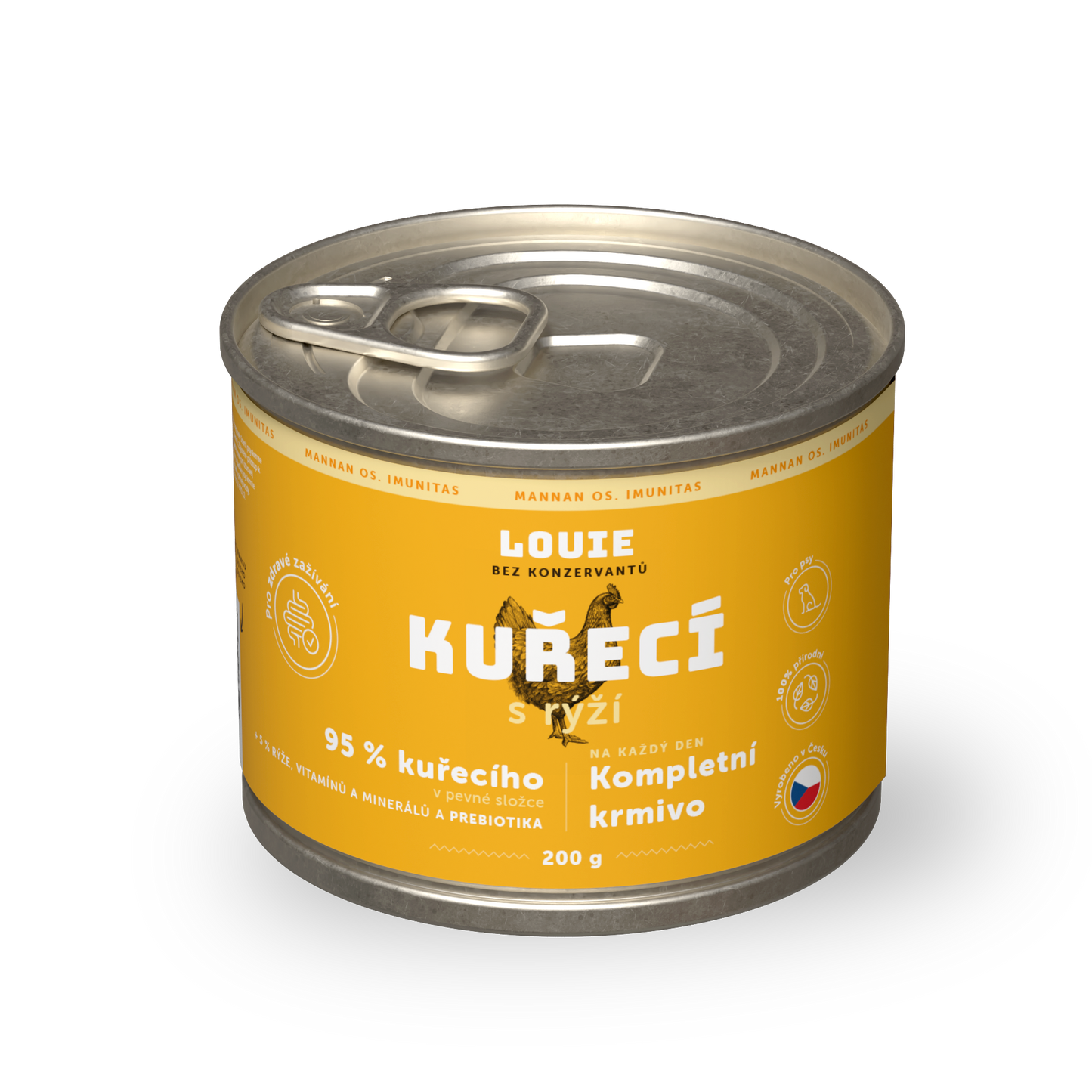 Kuřecí s rýží a prebiotiky 200g