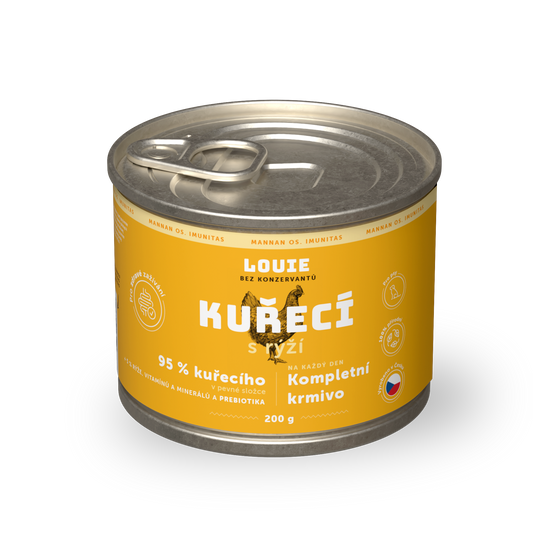 Kuřecí s rýží a prebiotiky 200g