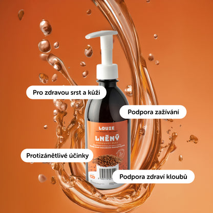 Lněný vyživující olej - 500 ml