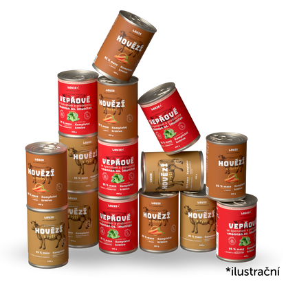 Paket für Fleischfresser - 15 Stück