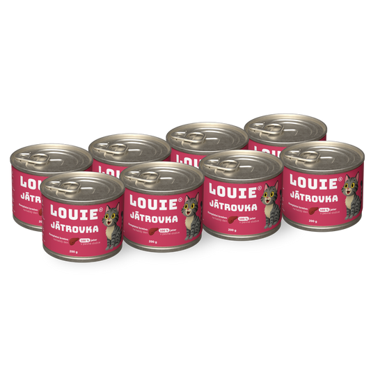 Výhodné balení 8 ks - Játrovka s prebiotiky 200g