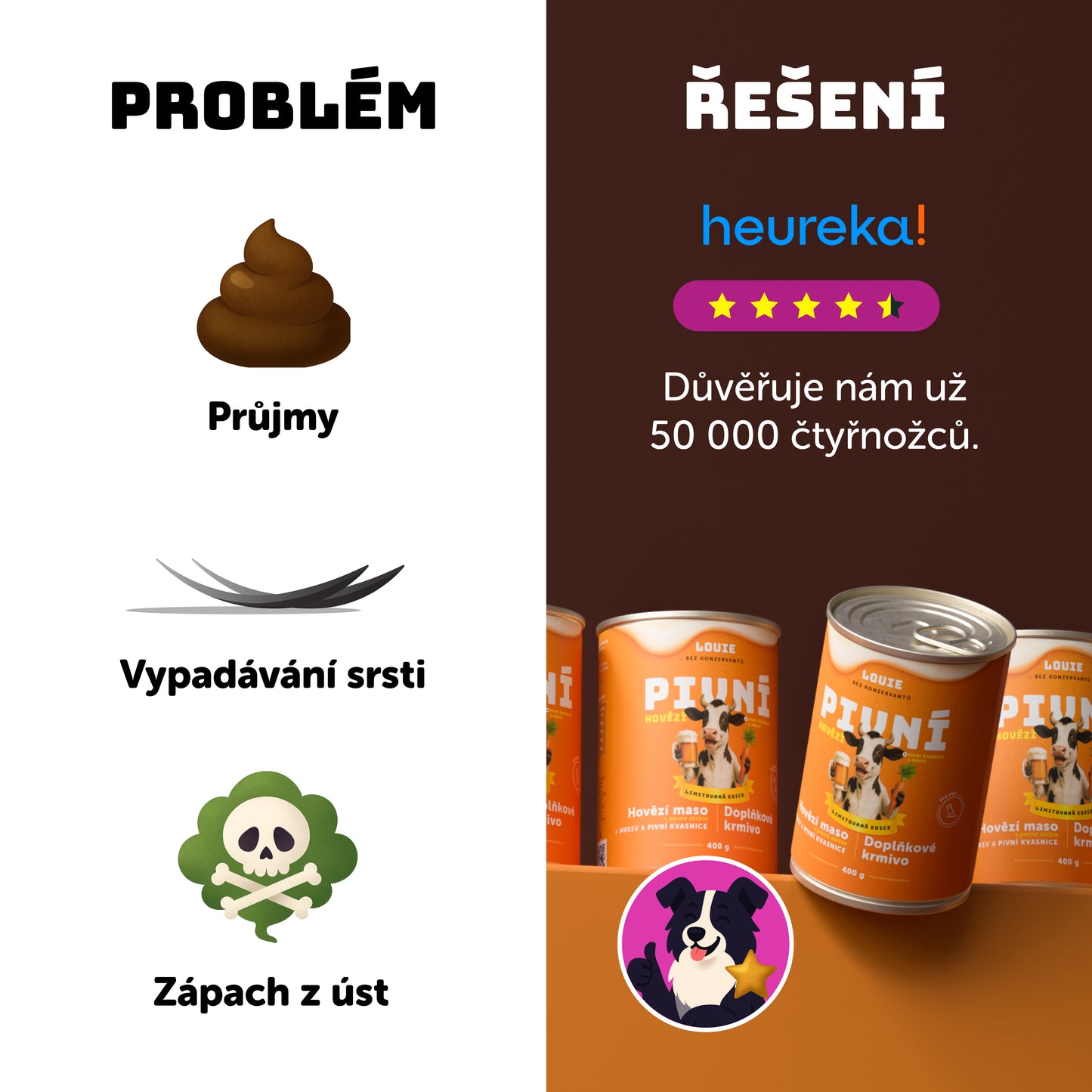 Pivní hovězí s mrkví a pivovarskými kvasnicemi 400g - limitovaná edice