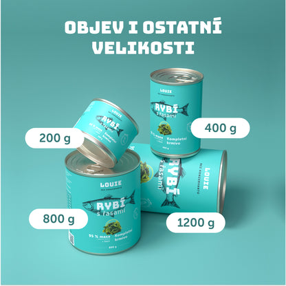 Rybí s řasami 400g