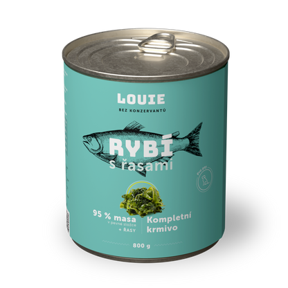 Výhodné balení 6 ks - Rybí s řasami 800 g