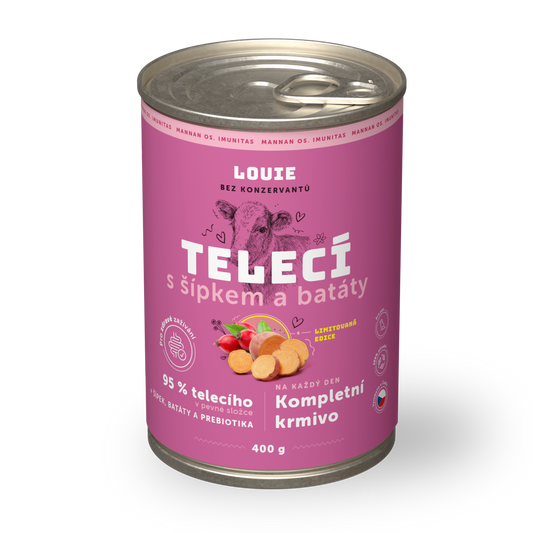 Telecí s šípky, batáty a prebiotiky 400g