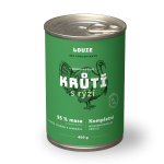 Krůtí s rýží 400 g - LOUIE kompletní krmivo pro psy