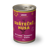 Sváteční husa 400 g - LOUIE kompletní krmivo pro psy