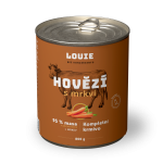 Hovězí s mrkví 800 g - LOUIE kompletní krmivo pro psy