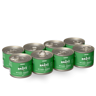 Výhodné balení 8 ks - Krůtí s rýží 200 g
