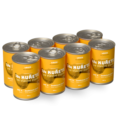 Výhodné balení 8 ks - 1/4 kuřete 100% maso 400 g
