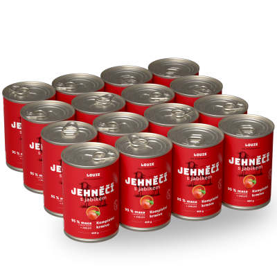 Akční balíček 16 ks - Jehněčí s jablkem 400 g