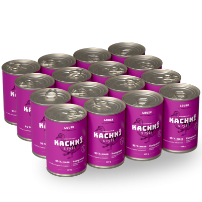Výhodné balení 16 ks - Kachní s rýží 400 g