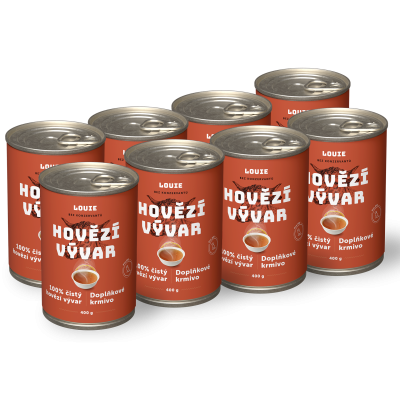 Výhodné balení 8 ks - Hovězí vývar 400 g