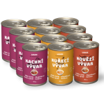 Výhodné balení 12 ks - mix vývarů 400g